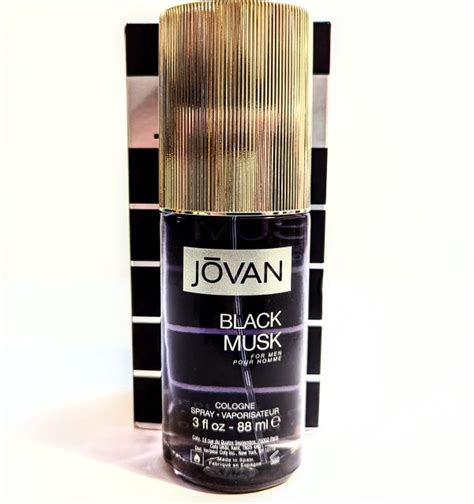 2x Jovan Black Musk For Men 88ml Eau De Cologne