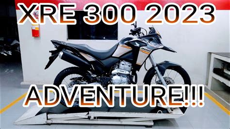 XRE 300 ADVENTURE 2023 CINZA FOSCO YouTube