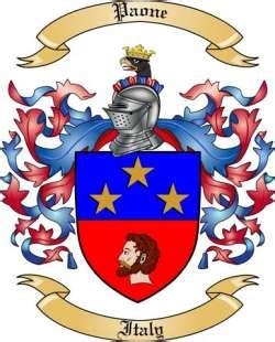 Paone Family Crest – Heraldic Jewelry