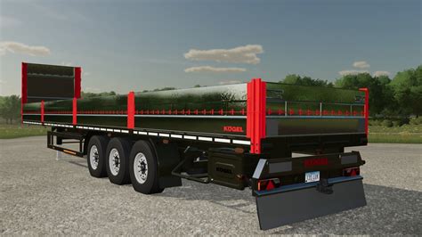 KÖGEL Autoload Flatbed Semi trailer FS22 KingMods