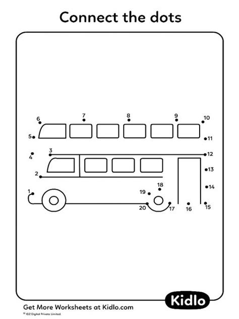 Connect The Dots 1 20 Activity Worksheet 05