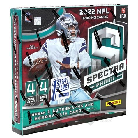 2022 Panini Spectra Football 1st Off The Line Hobby Box