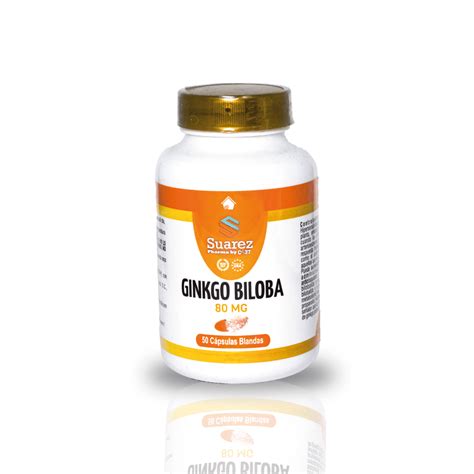 Ginkgo Biloba Mg X C Psulas Suarez Pharma Drogueria