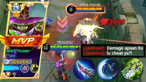 REKOMENDASI BUILD DAN EMBLEM CLINT TERBARU 2023DEMAGE BRUTAL MLBB