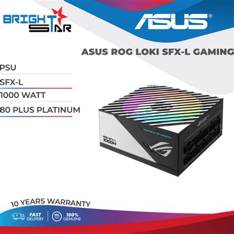 Psu Asus Rog Loki Sfx L Gaming Sfx L Watt Plus