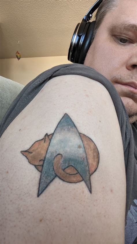 Got My First Star Trek Tattoo Rstartrek