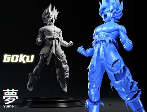 Goku Super Sajan Dragonball Dragon Ball Z 3d Model 3d Printable Cgtrader