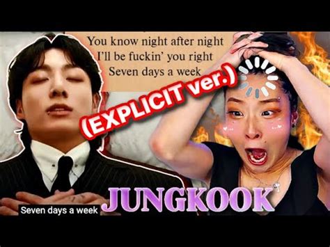 정국 Jung Kook Seven feat Latto Official MV EXPLICIT VERSION