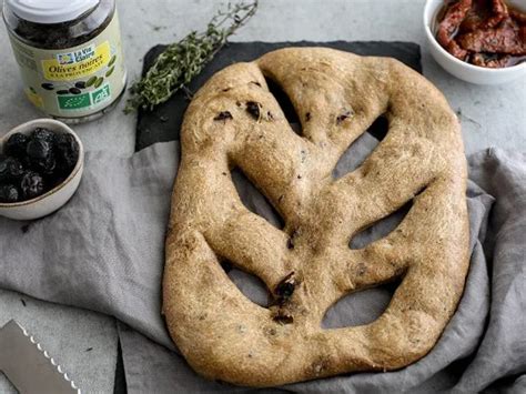 Fougasse Aux Olives Noires La Vie Claire