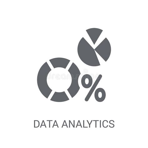 Icono Del Analytics De Los Datos Ilustración Del Vector Ilustración