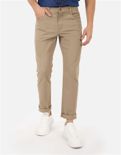 Ripley PANTALÓN HOMBRE PIEERS BEIGE KURAX SLIM FIT