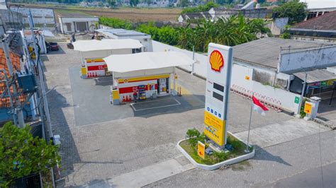 Spbu Shell Modular Komersial Pertama Di Indonesia Terletak Di Jombang