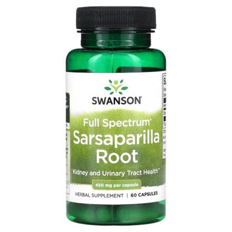 Swanson Full Spectrum Sarsaparilla Root Mg Capsules Count