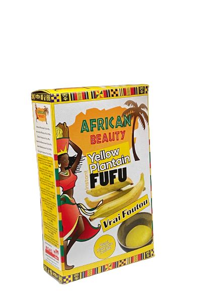 African Beauty Yellow Plantain Fufu 680 G Africa Products Shop