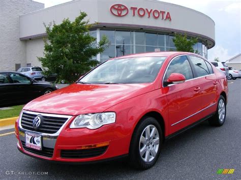 2008 Tornado Red Volkswagen Passat Turbo Sedan 13311353 Photo 12 Car Color