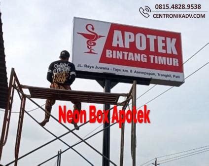 Neon Box Apotek Centronik Advertising