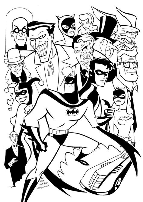 Pin By Searra Gordy On Line Art Batman Coloring Pages Batman The