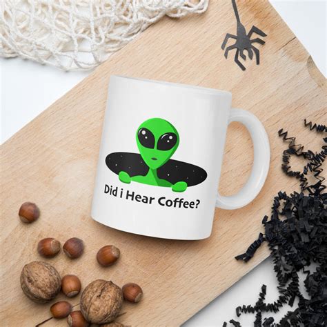 Alien Coffee Mug For Coffee Lovers Etsy