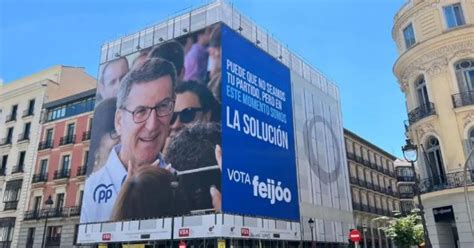 La Junta Electoral Obliga Al PP A Retirar Una Lona Antes De Que Cierren