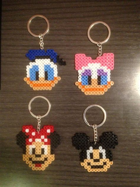 Disney Hama Beads Stitchesyarn El Rincón De Jimmy Llaveros Imanes