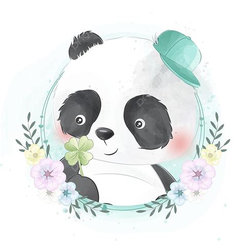 Cute Panda Bear Clip Art