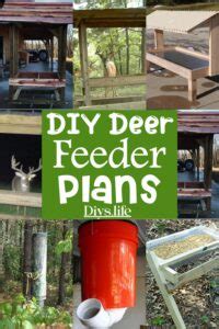 18 DIY Deer Feeder Plans For Wild Life - DIYS