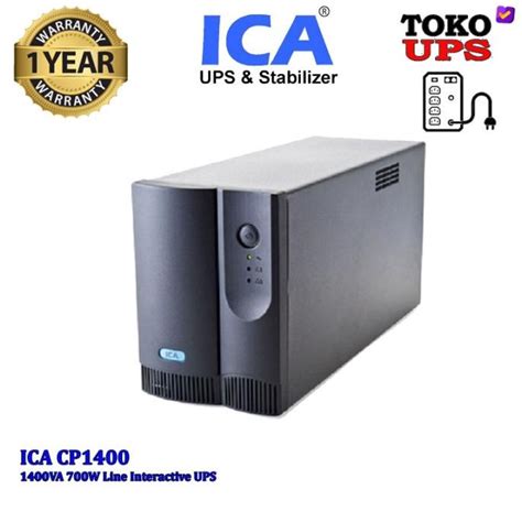 Jual DISKON UPS ICA CP1400 1400VA 700W GoSend Only Shopee Indonesia