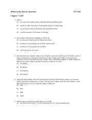 Understanding Gdp Concepts Eco Midterm Practice Questions