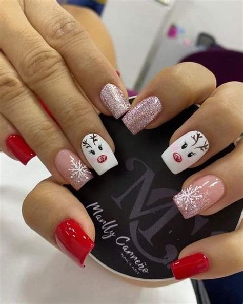 Pin by Luz Stella Ortega Blanco on Diseños de uñas Nails Christmas