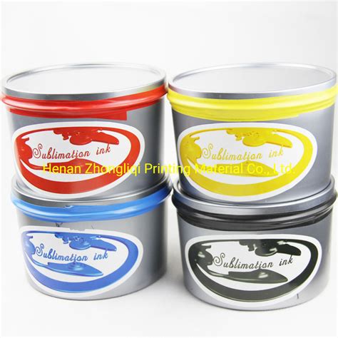 Professional Supplier Cmyk Four Colors Offset Sublimation Printing Ink