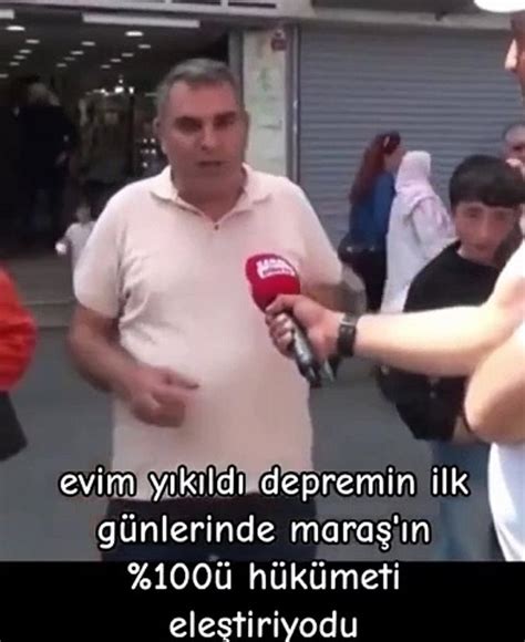 Depremzede vatandaş AKP ye oy veren depremzedelere isyan etti Maraş