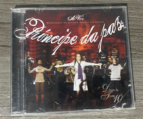 Cd Diante do Trono Príncipe da Paz Original Item de Música Onimusic