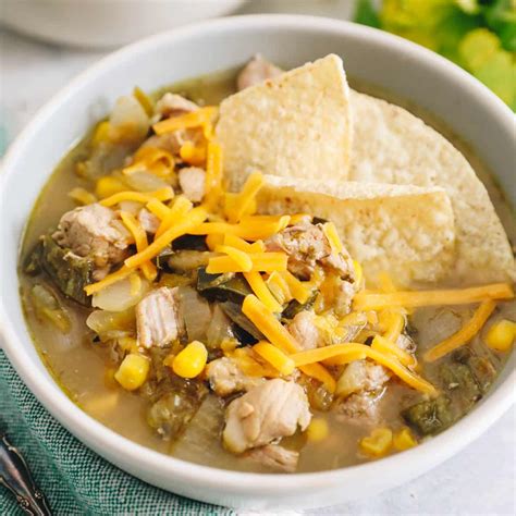 Easy Green Chili Recipe The Healthy Maven