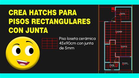 Como Hacer Un Hatch Personalizado Para Pisos En Autocad Tutorial De