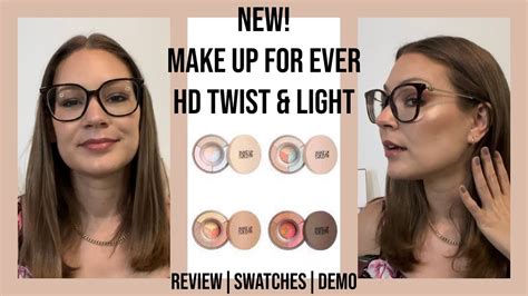 New Make Up For Ever Hd Skin Twist And Light Review And Demo Youtube