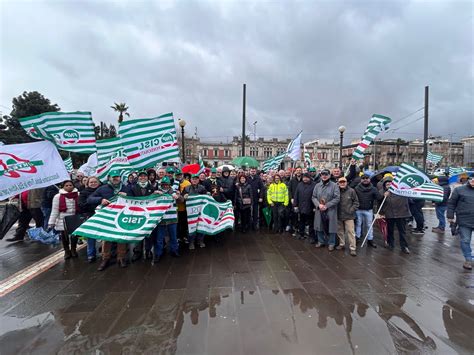 Sicurezza Sul Lavoro Cisl Messina In Piazza Per La Mobilitazione