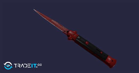 Stiletto Knife Crimson Web Tradeit