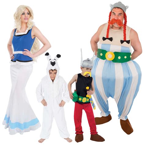 Asterix and Obelix Family Costumes – Party Expert