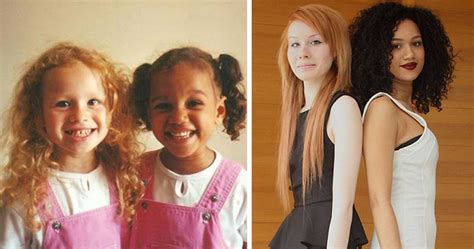 Mixed Twin Girls