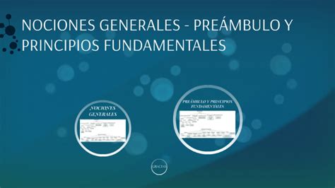 Nociones Generales Pre Mbulo Y Principios Fundamentales By Valentina