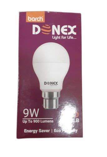 B22 High Intensity Discharge Barch Donex Led Bulb Cool White At Rs 69piece In Kochi