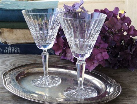 Set Of 2 Waterford Glenmore Water Goblet Cut Crystal Made In Ireland Etsy