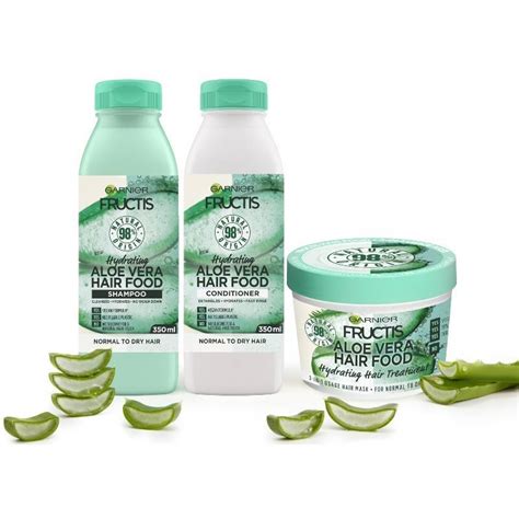 Garnier Fructis Aloe Vera Hair Food Shampoo Ml