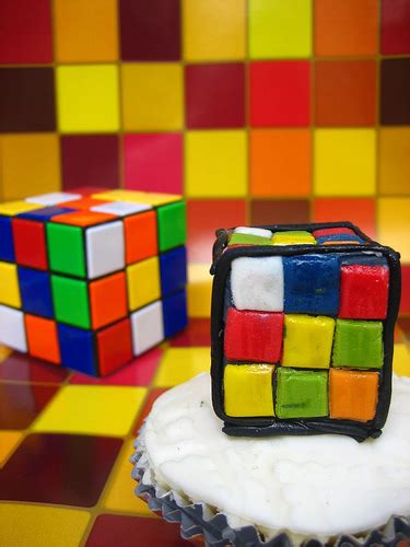 Rubix Cube Cupcakes Photo Rubix Cube Cupcake Cake Cube Cake