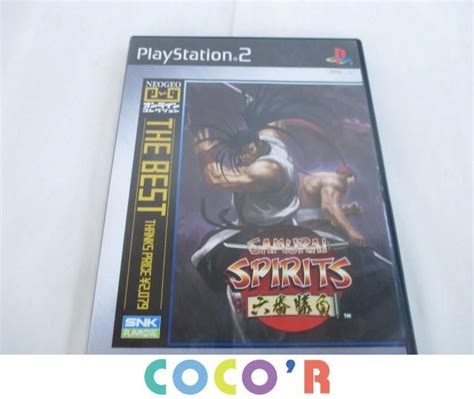 【やや傷や汚れあり】【同梱可】良品 ゲーム プレイステーション2 Ps2ソフト サムライスピリッツ 六番勝負 Neogeo オンライン