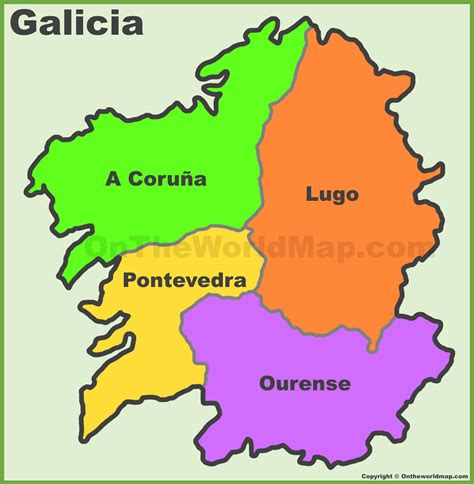 Geografía De Galicia Galizia