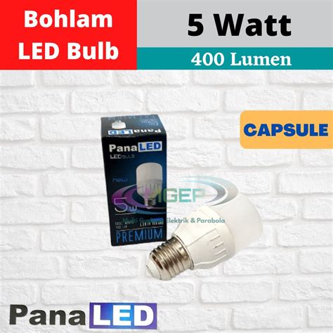 Jual Lampu Led Panaled Premium Watt By Luby Bohlam Led Super Murah