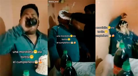 Tiktok Video Viral Festeja Su Cumplea Os Y A La Hora De La Mordidita