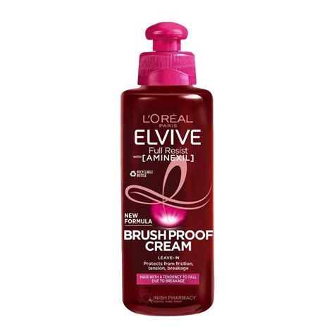 L Oreal Elvive Full Resist Aminexil Brush Proof Cream Ml Inish