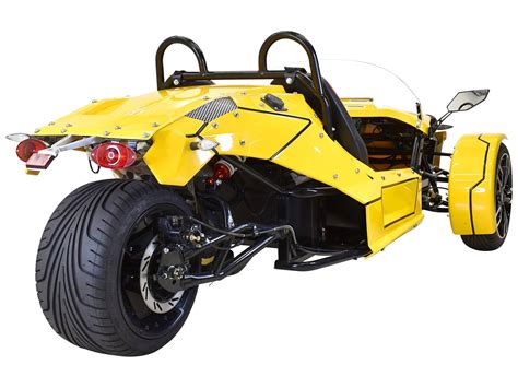 New 2024 Massimo E Spider 72V Trike Motorcycles In Kalispell MT Yellow